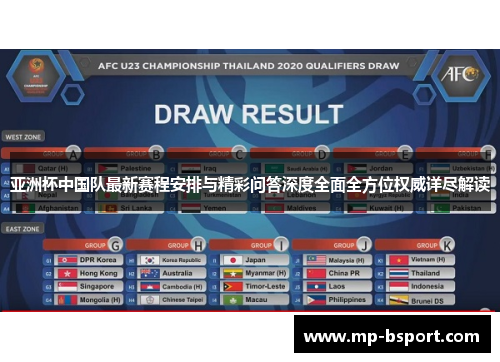 亚洲杯中国队最新赛程安排与精彩问答深度全面全方位权威详尽解读