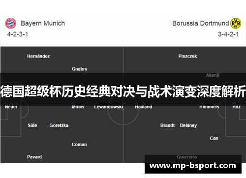 德国超级杯历史经典对决与战术演变深度解析